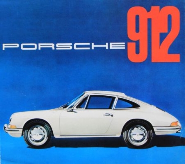 Porsche 912 Modelprogram 1965 Carbrochure (6918)